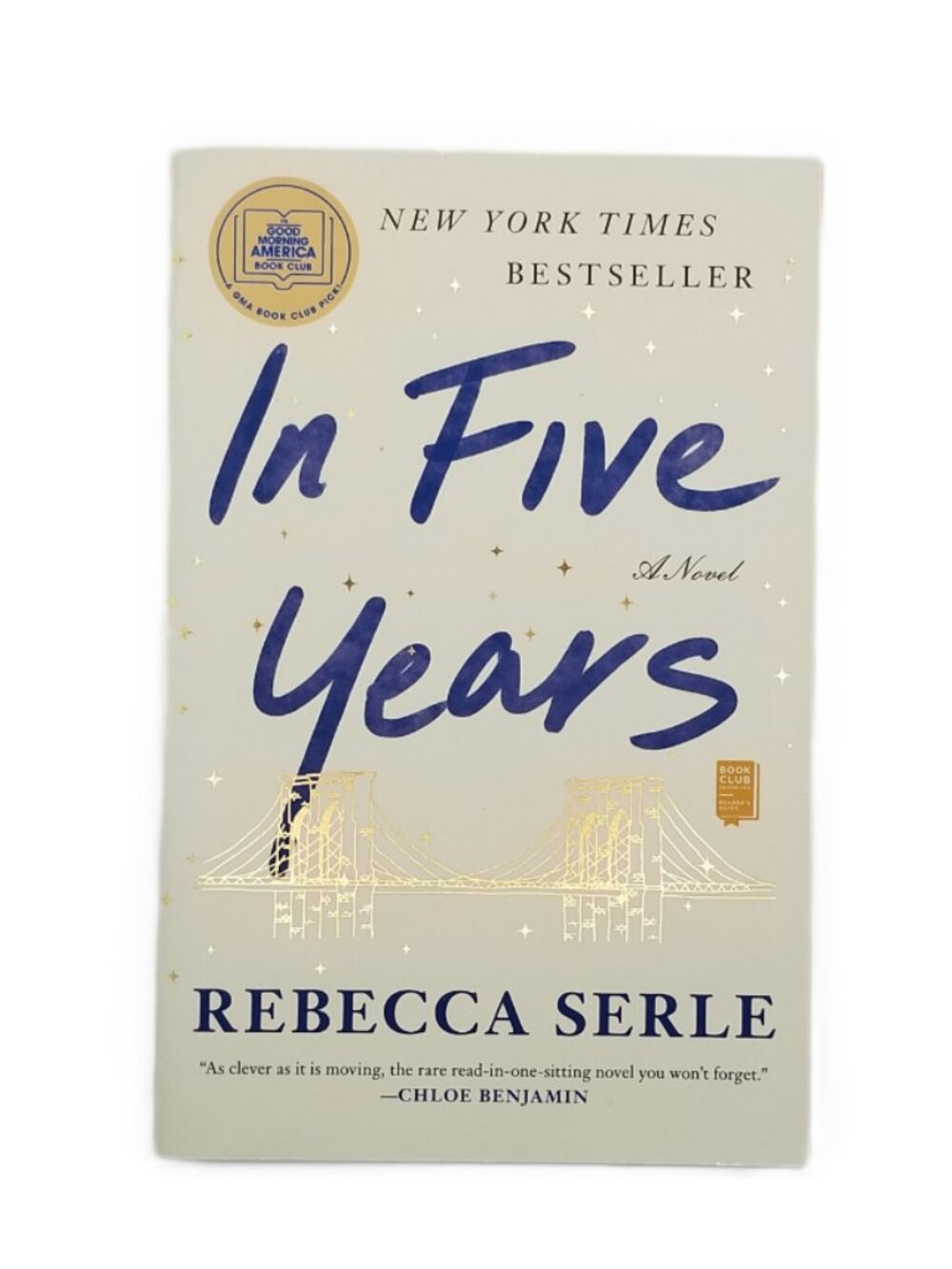 In Five Years Rebecca Serle Paperback Novel GMA Book Club